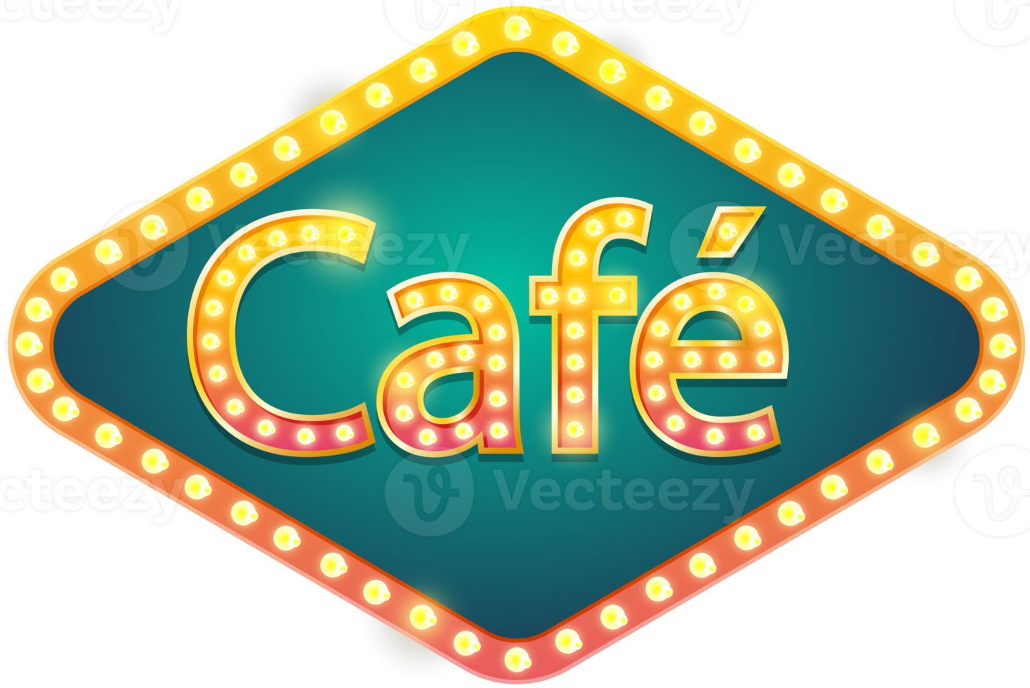 Licht Birne Cafe Zeichen png