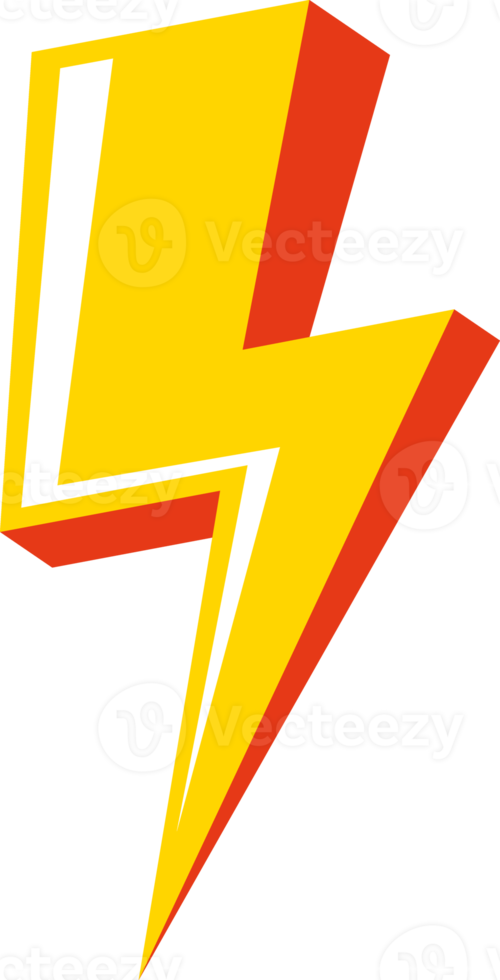 Donner Bolzen Blitz Beleuchtung Symbol png