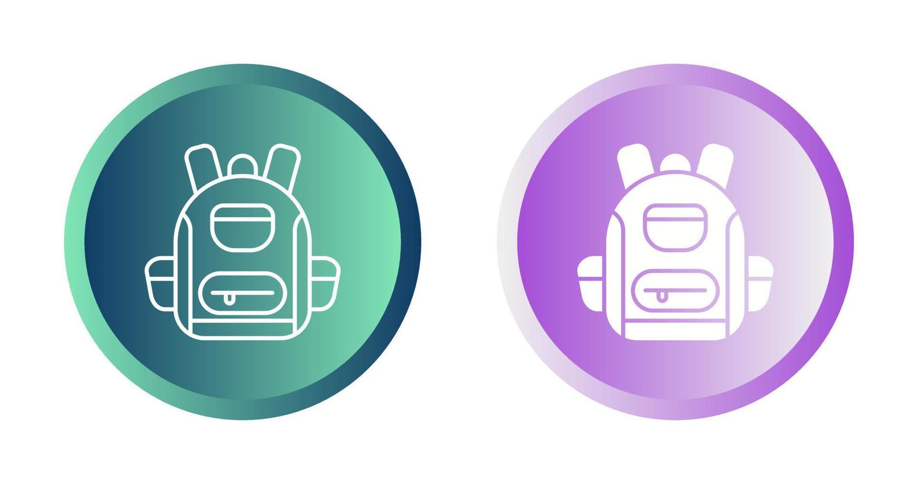 Backpack Vector Icon