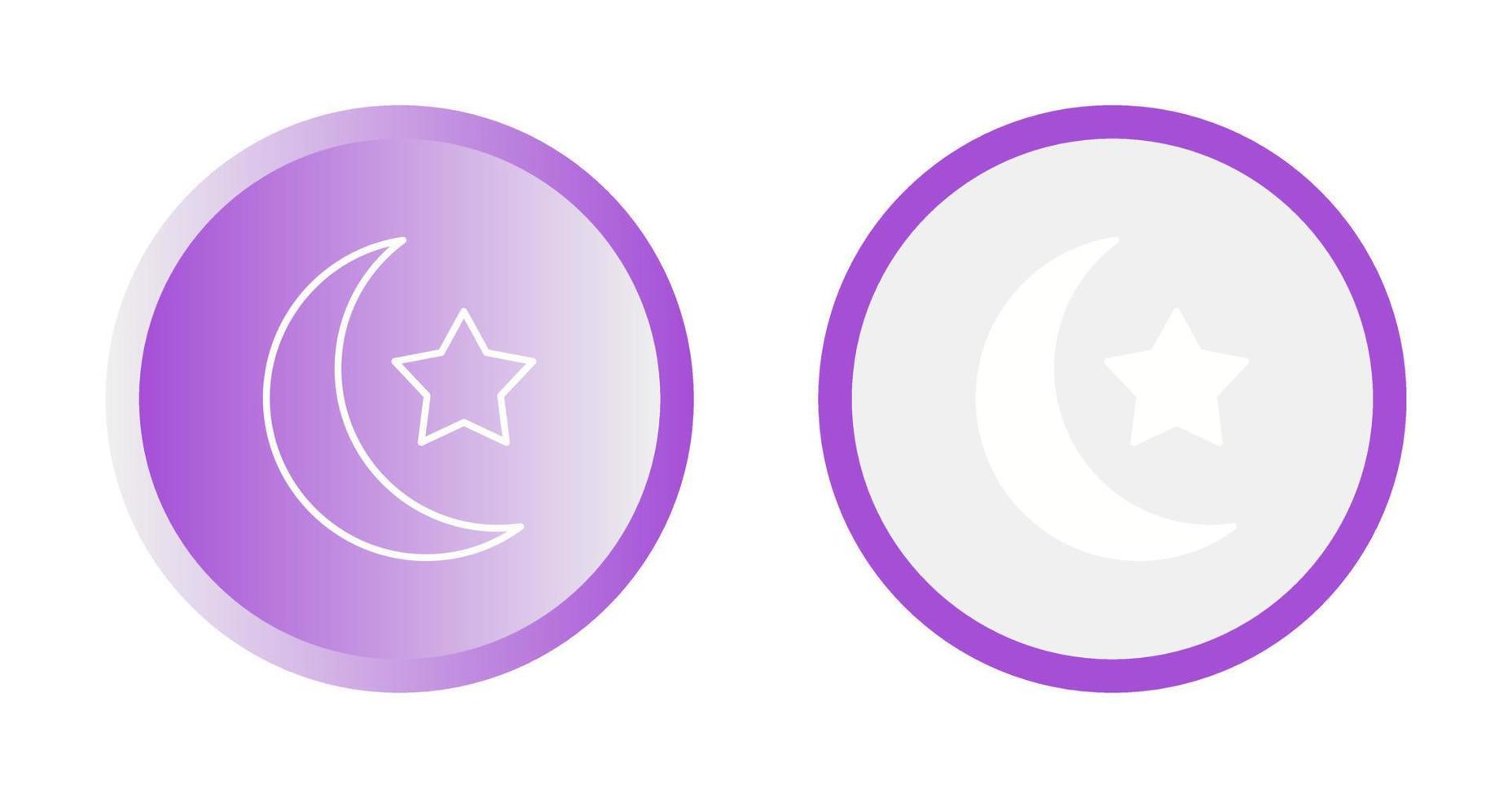 Moon Vector Icon