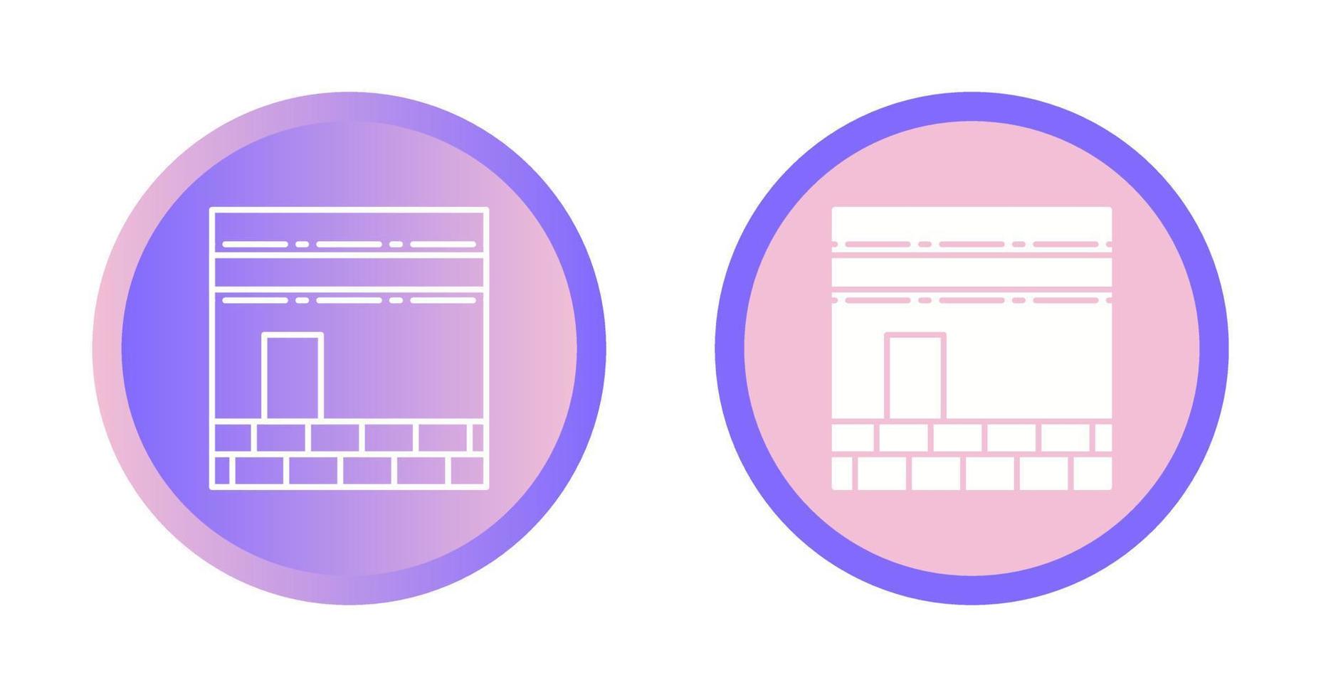 Kaaba Vector Icon