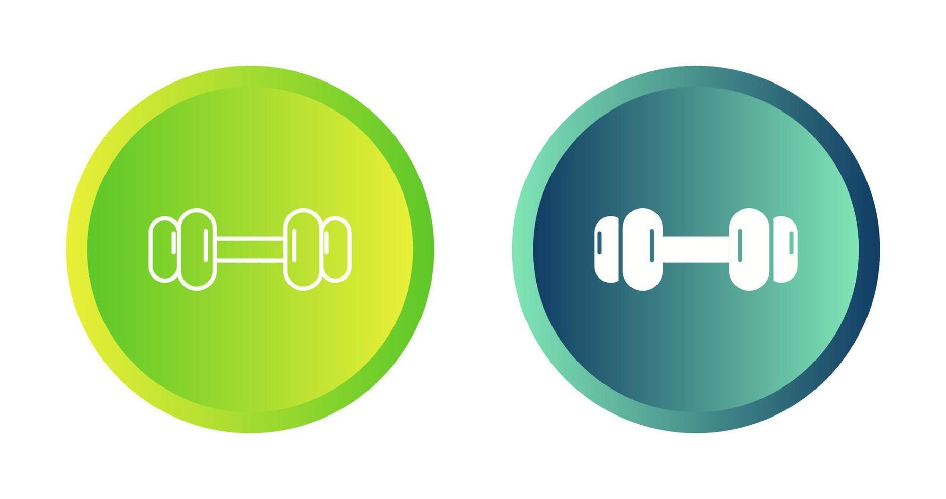 Dumbbells Vector Icon