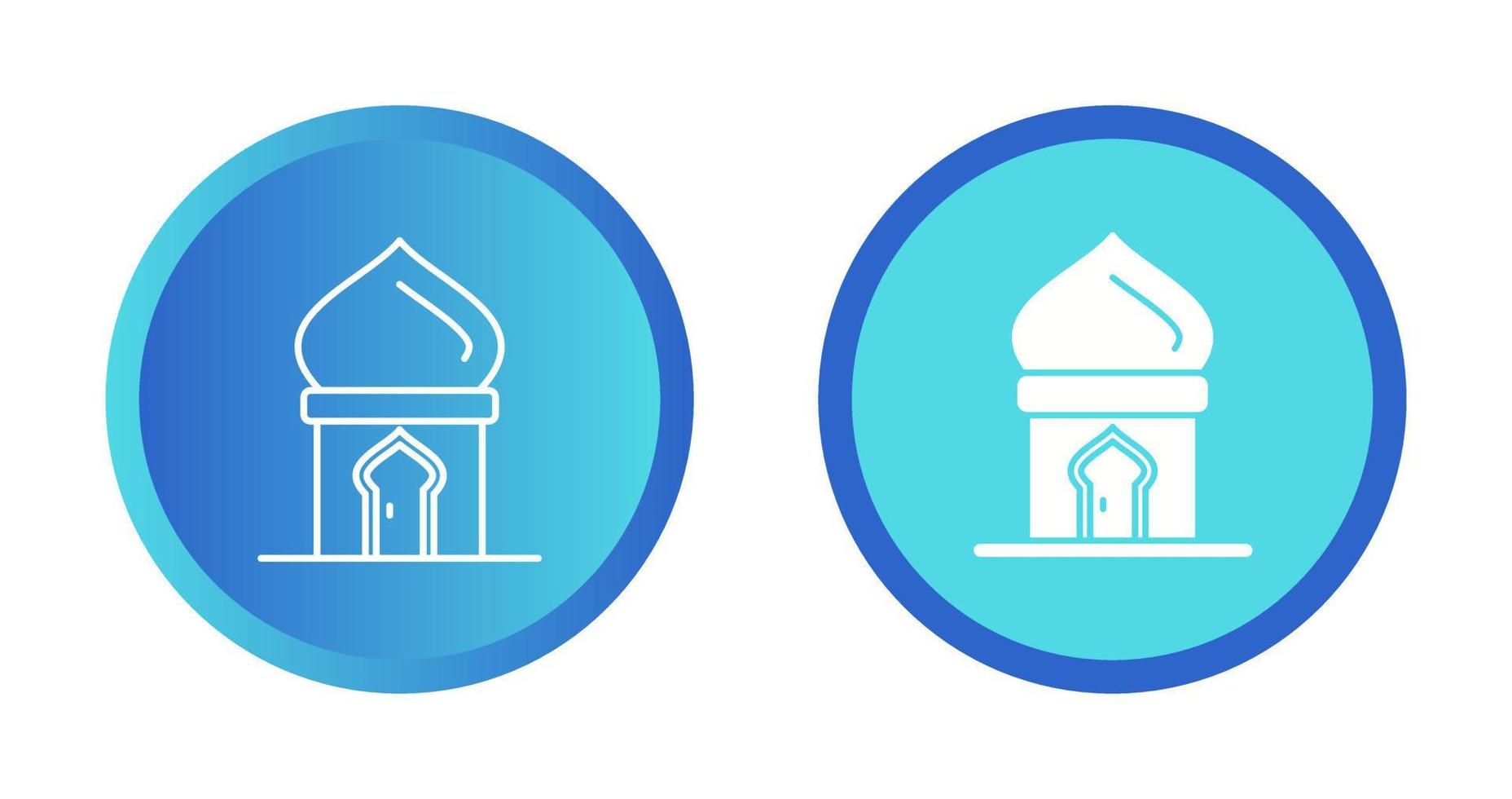 Masjid Door Vector Icon