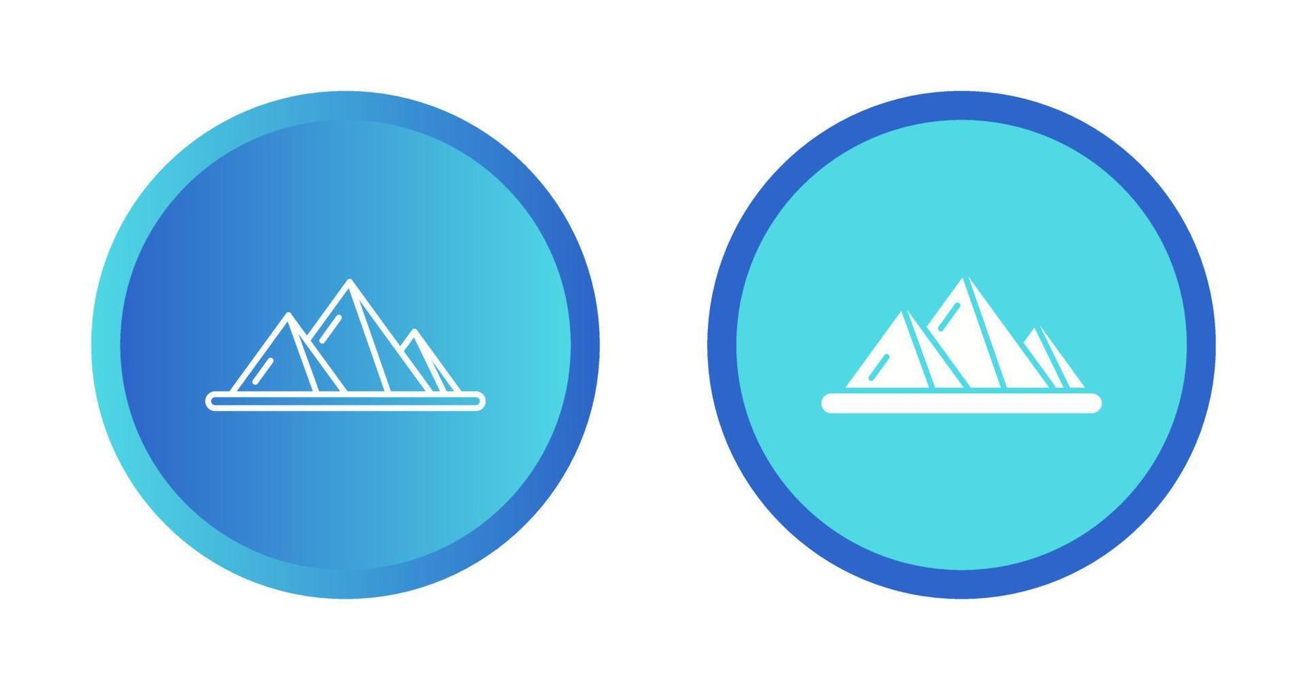Pyramid Vector Icon