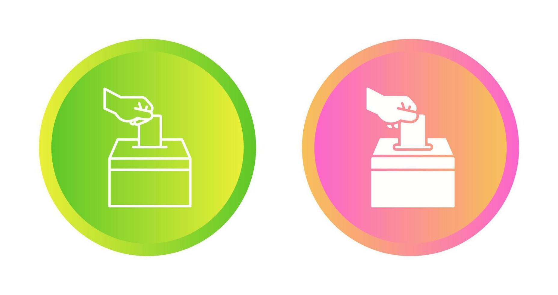 Voting Vector Icon