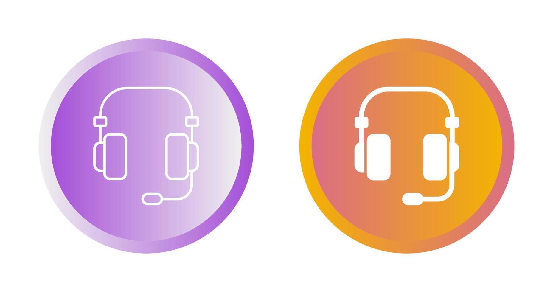 Headset Vector Icon