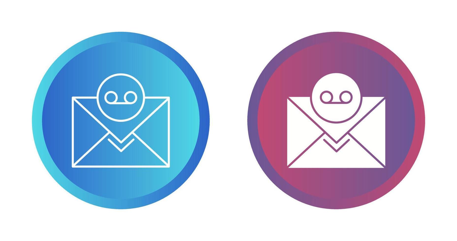 Voice Mail Vector Icon