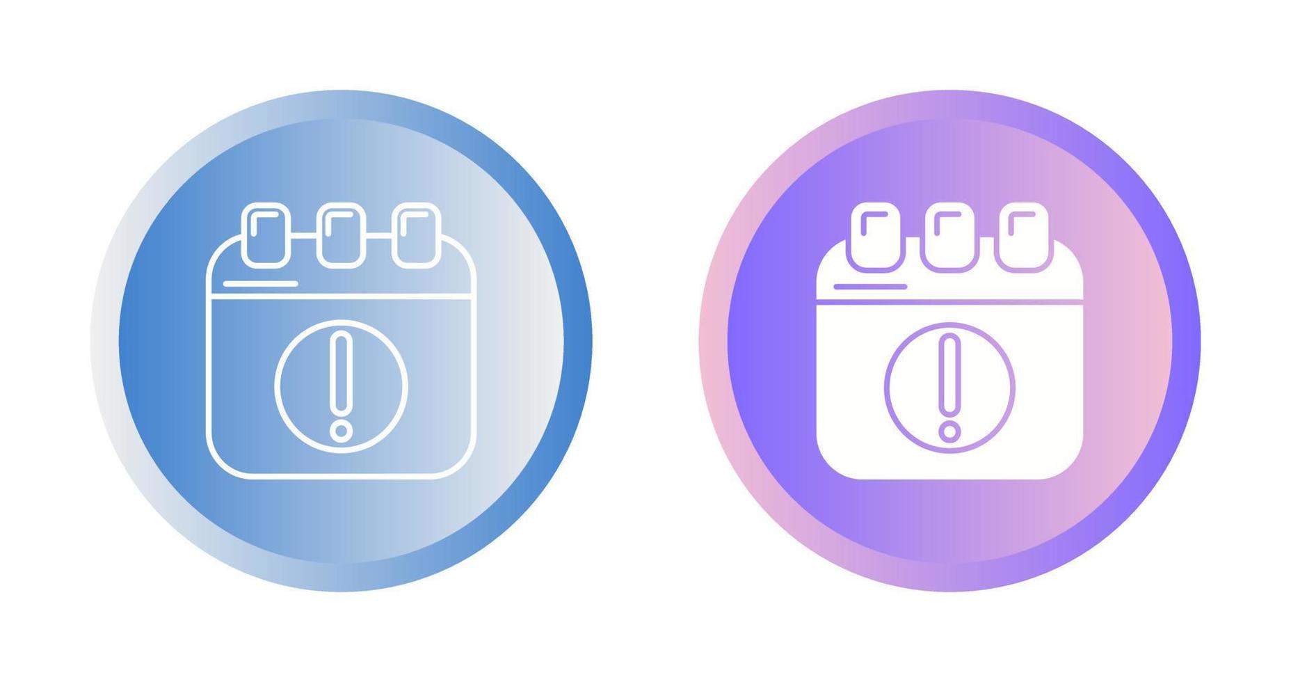 Alert Vector Icon