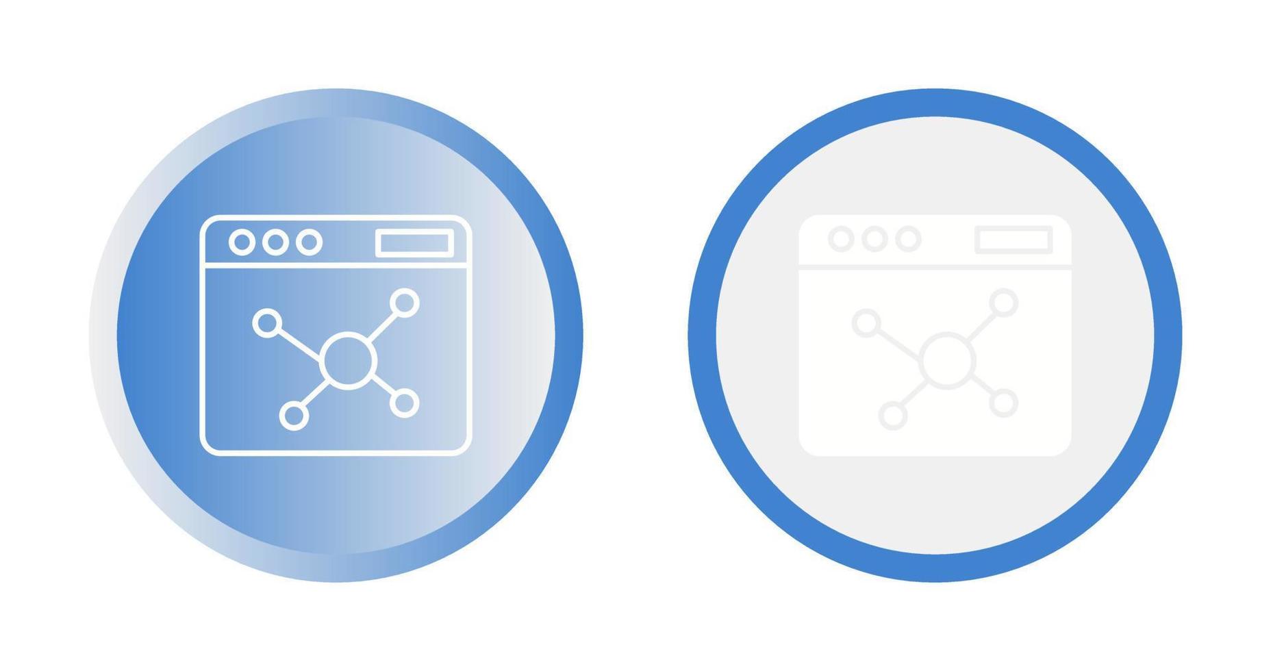 icono de vector de algoritmo