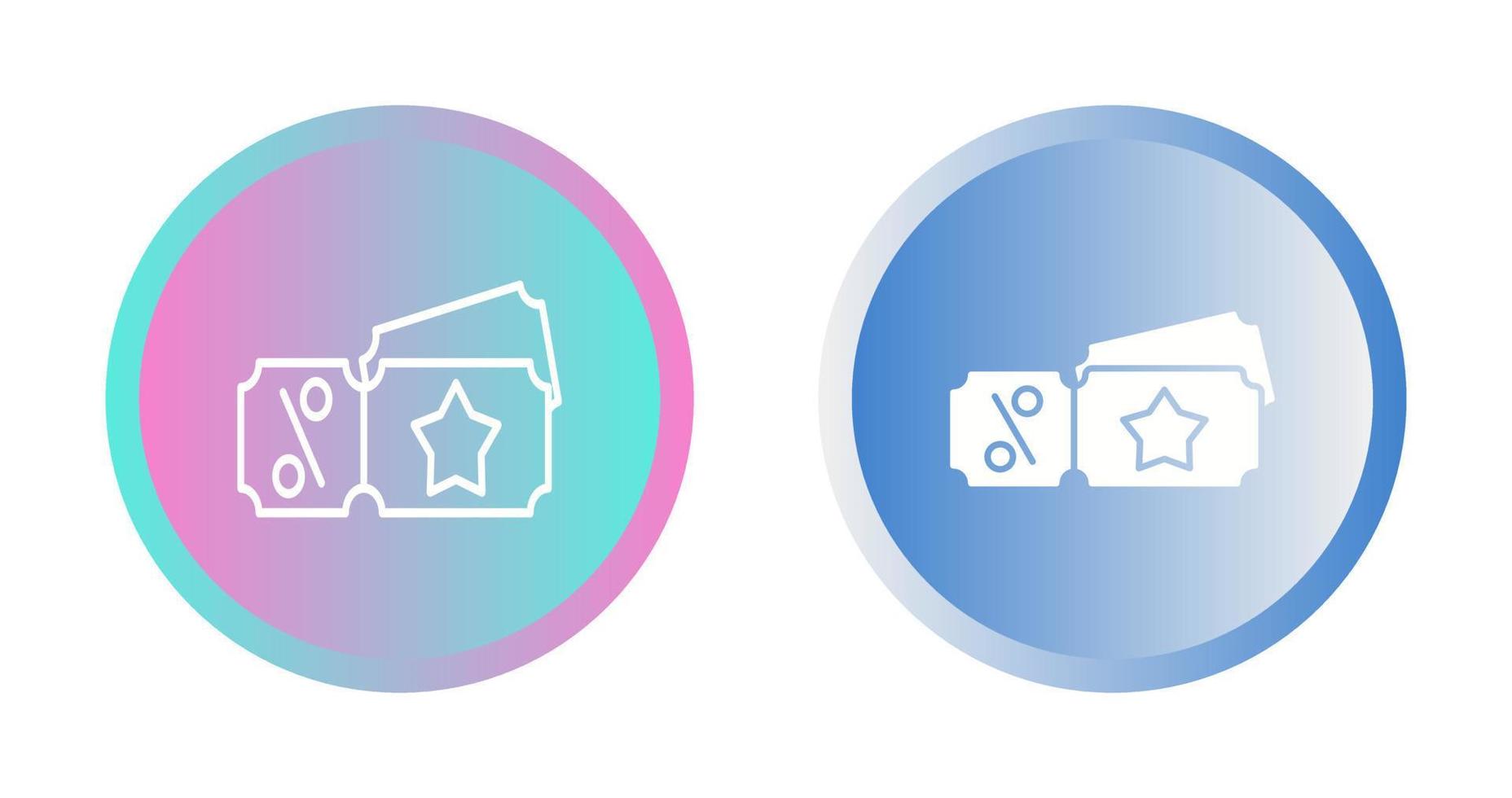 Discount Voucher Vector Icon