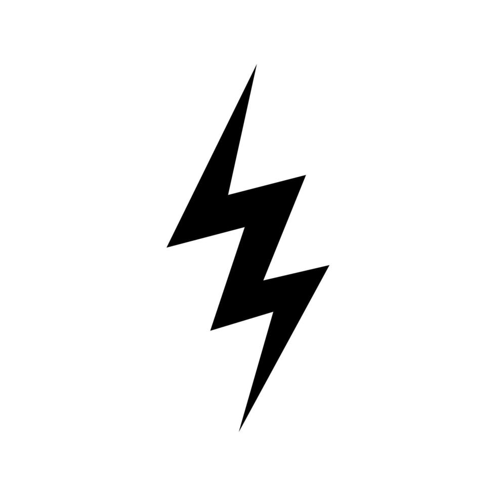 Lightning icon vector. levin illustration sign. power symbol. weather logo. vector