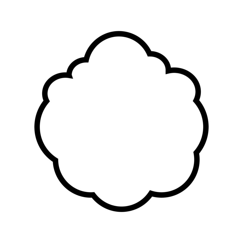 Sky and Nature Isolated Line Icon. It can be used for sites, weather forecasts, articles, books, interfaces and various design vector