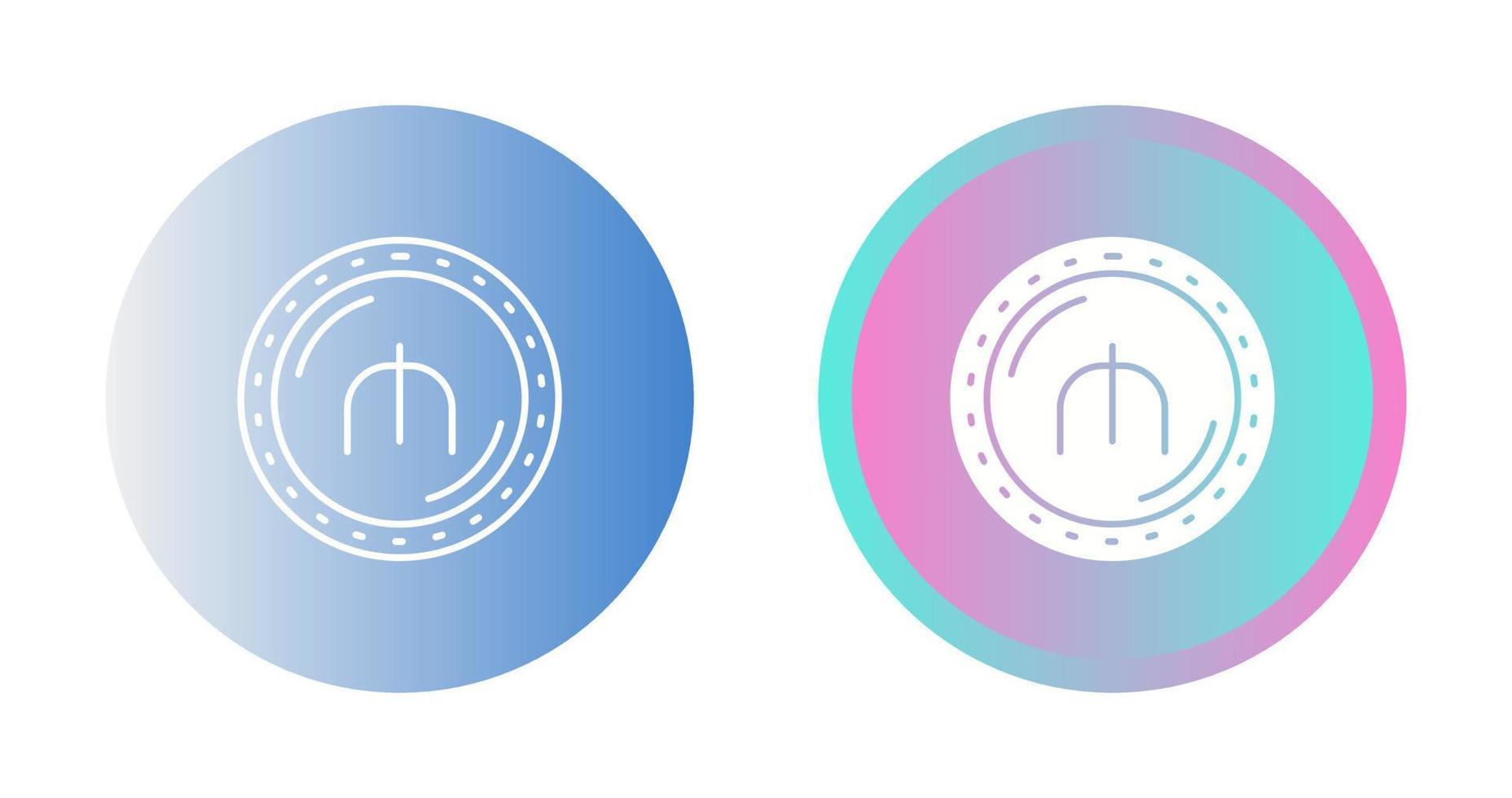 Manat Currency Vector Icon