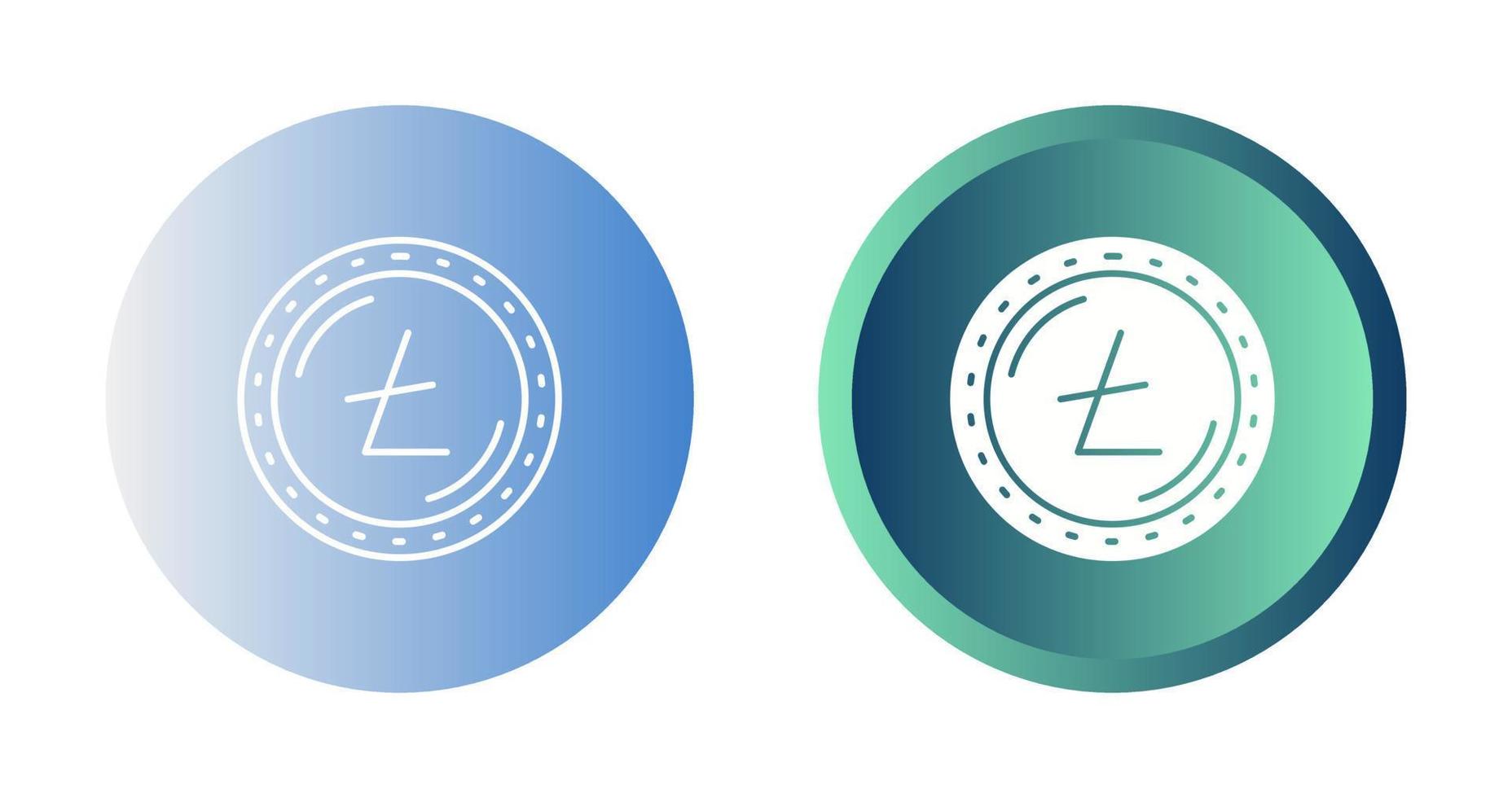 Litecoin Currency Vector Icon