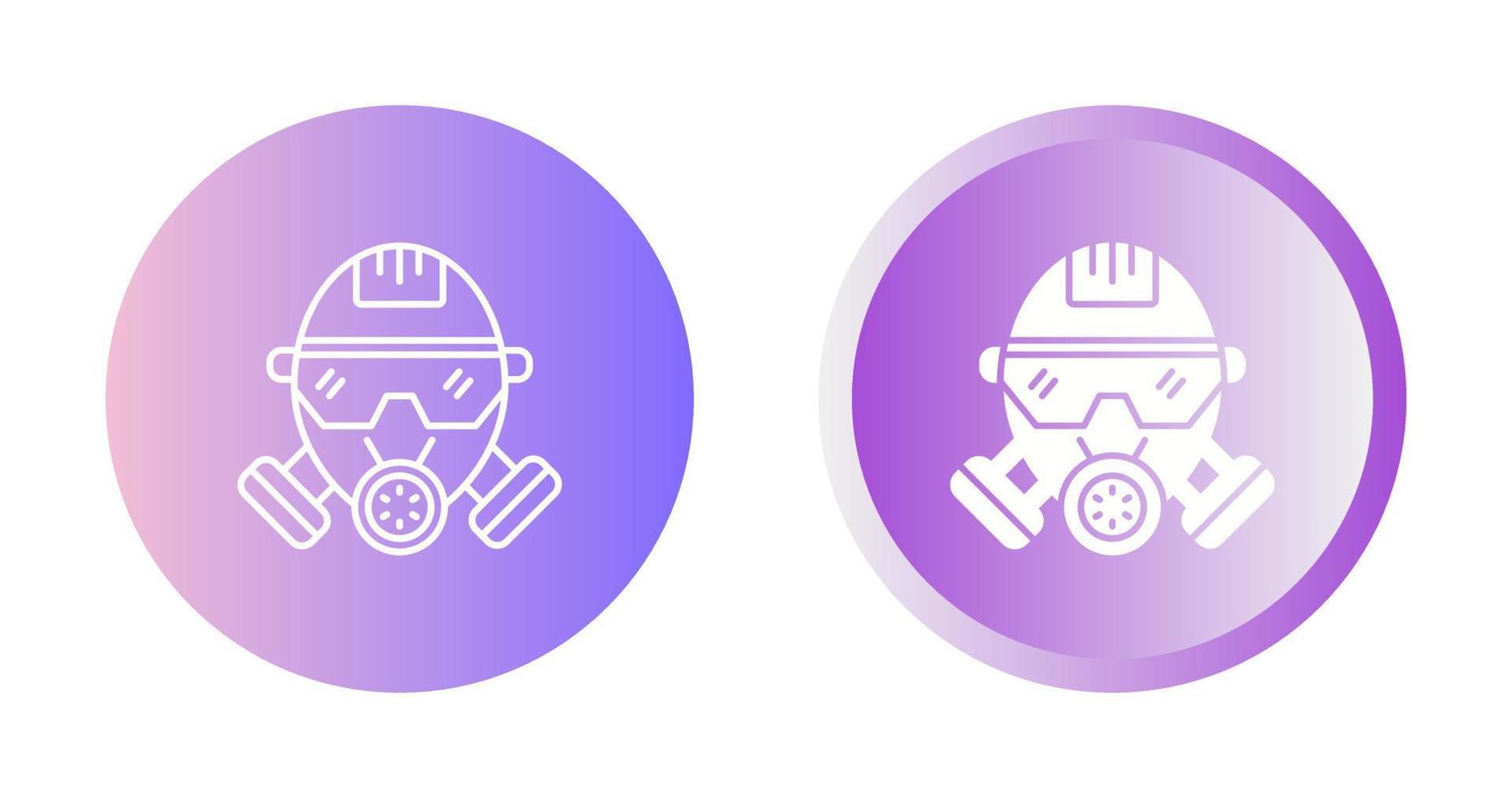 Gas Mask Vector Icon