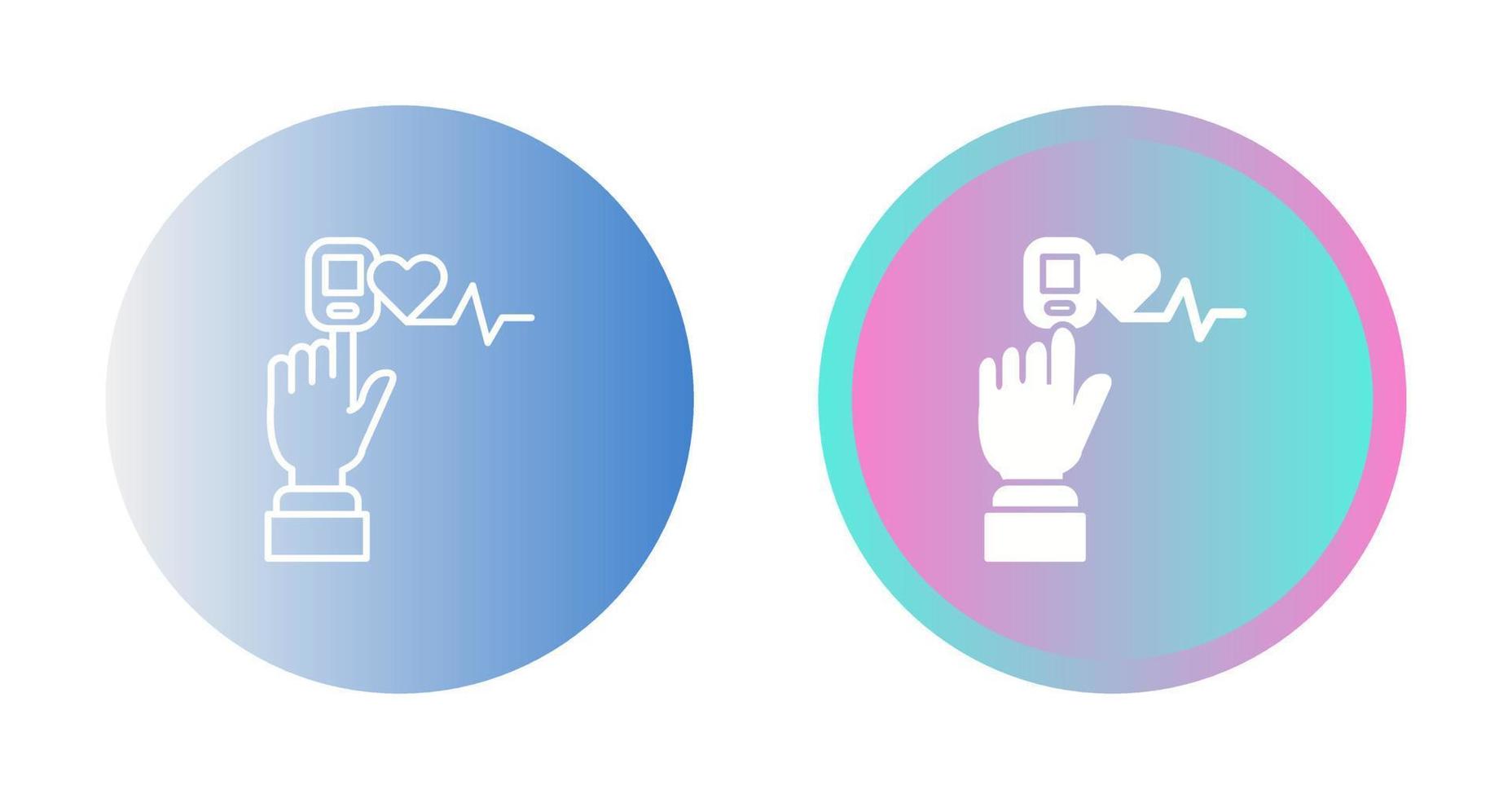Pulse Oximeter Vector Icon