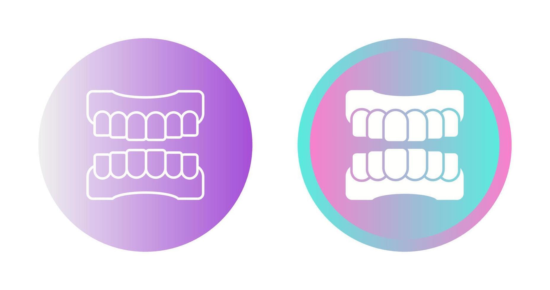 Denture Vector Icon