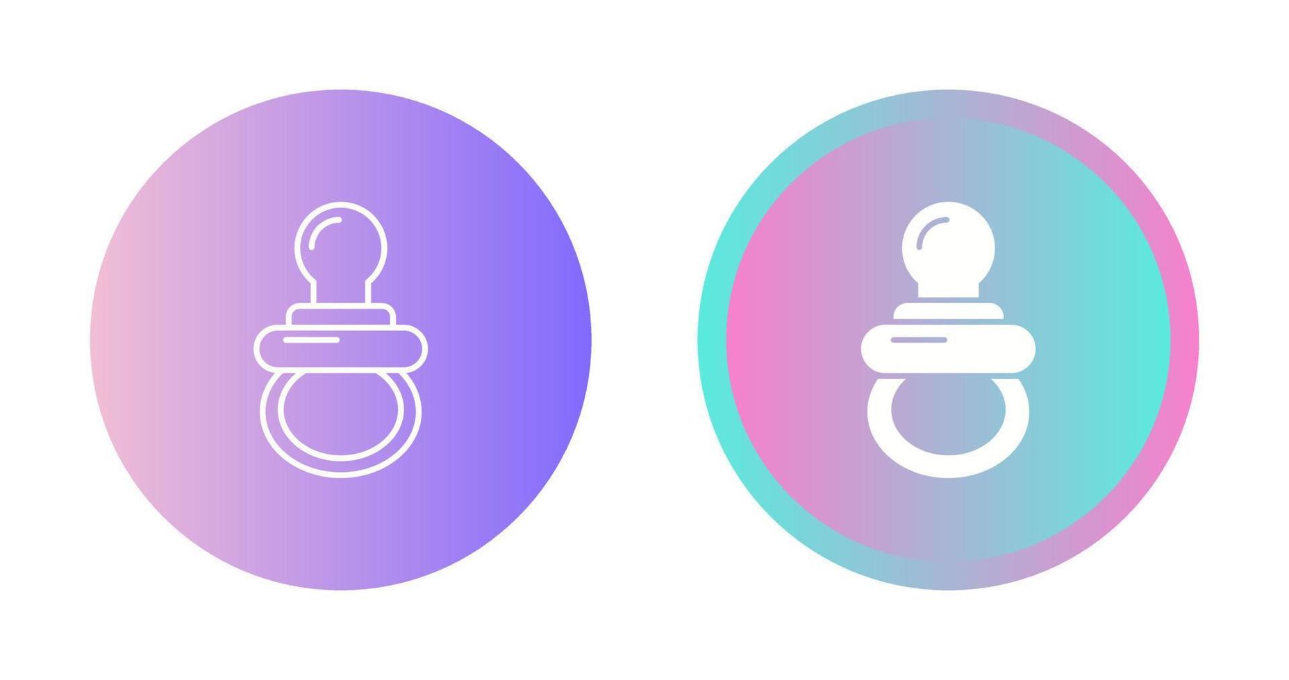 Pacifier Vector Icon