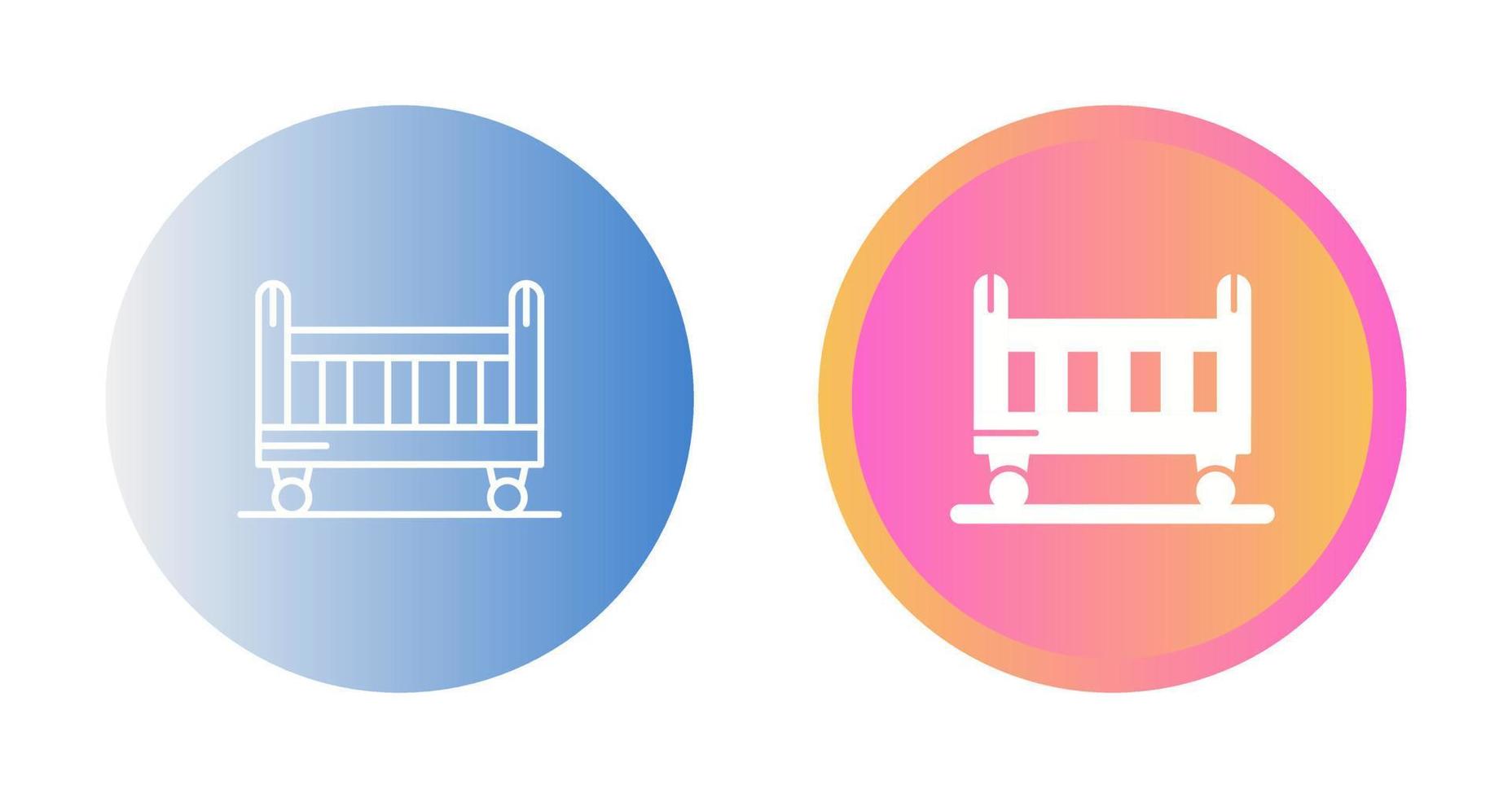 Crib Vector Icon