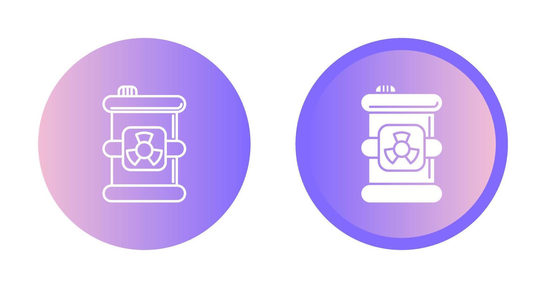 Toxic Waste Vector Icon