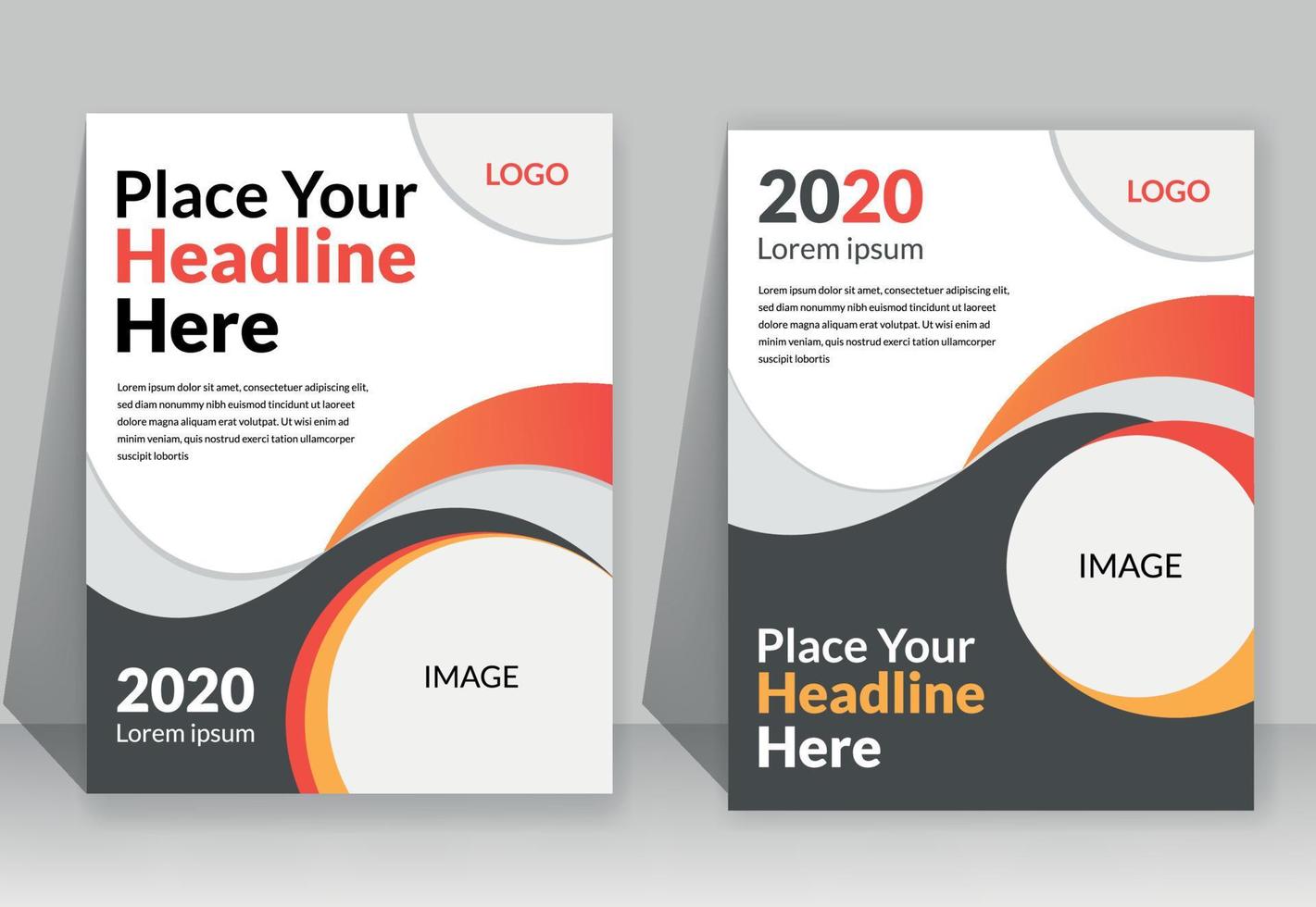 Business brochure flyer design a4 template. Vector illustration 