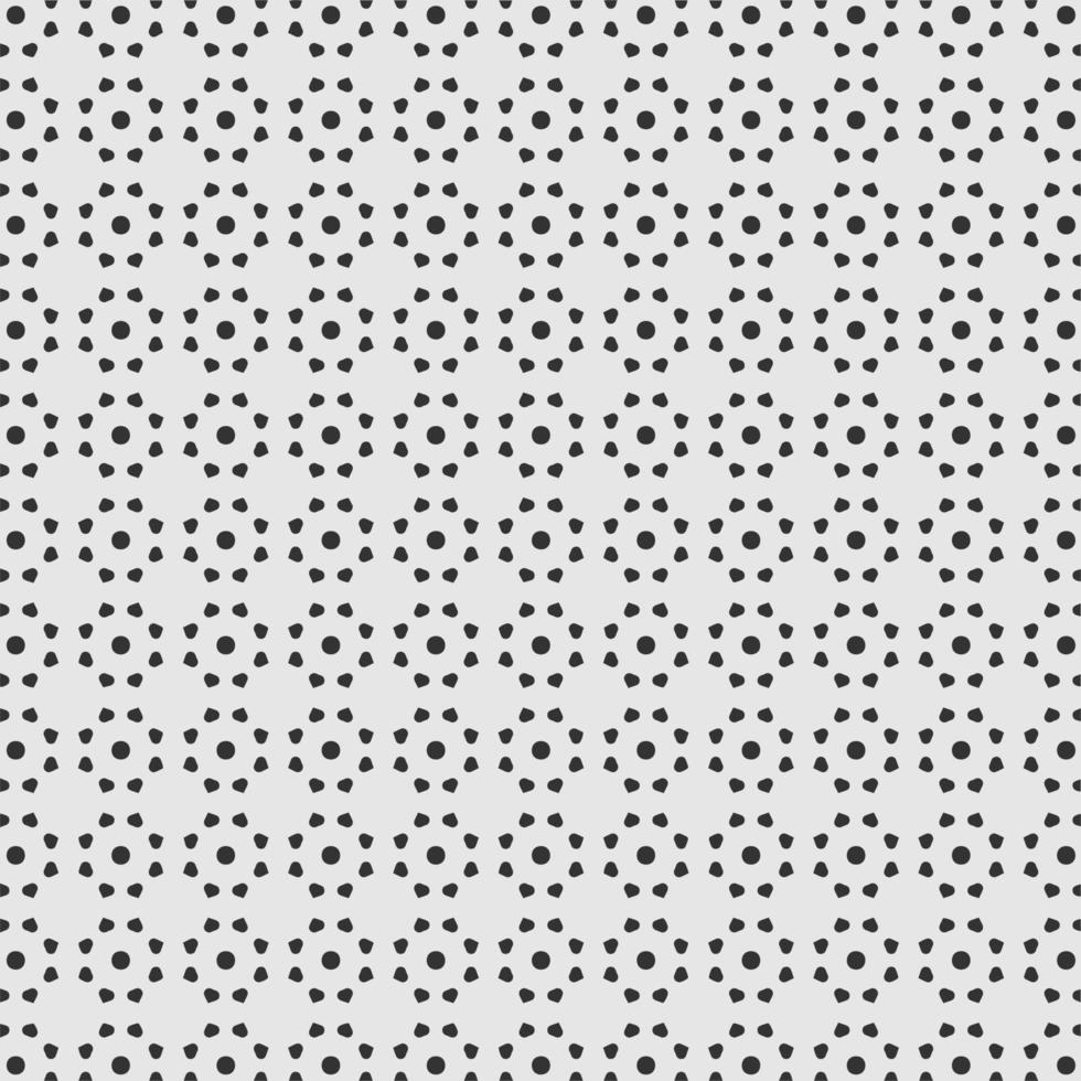 vector decorating geometric flower shapes and pattern design background