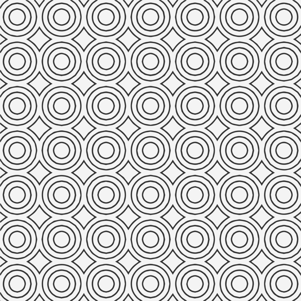 vector coloring geometric flower shapes and pattern background