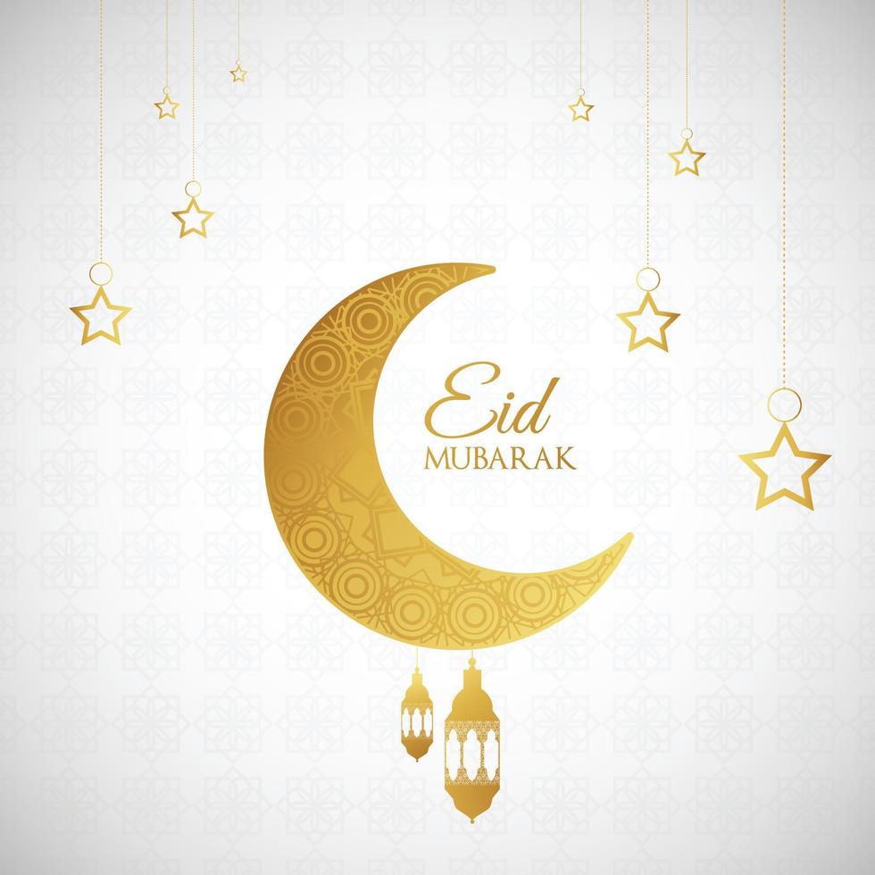 Vector beautilful eid-al-fitr eid-al-adha eid mubarak greetings card