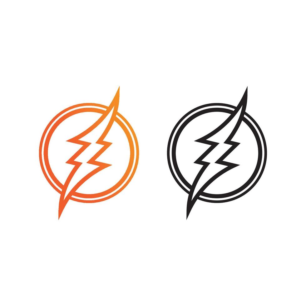 Flash Electric Logo Vector icon illustration design template. Bolt Energy Icon.electric logo flash vector bolt