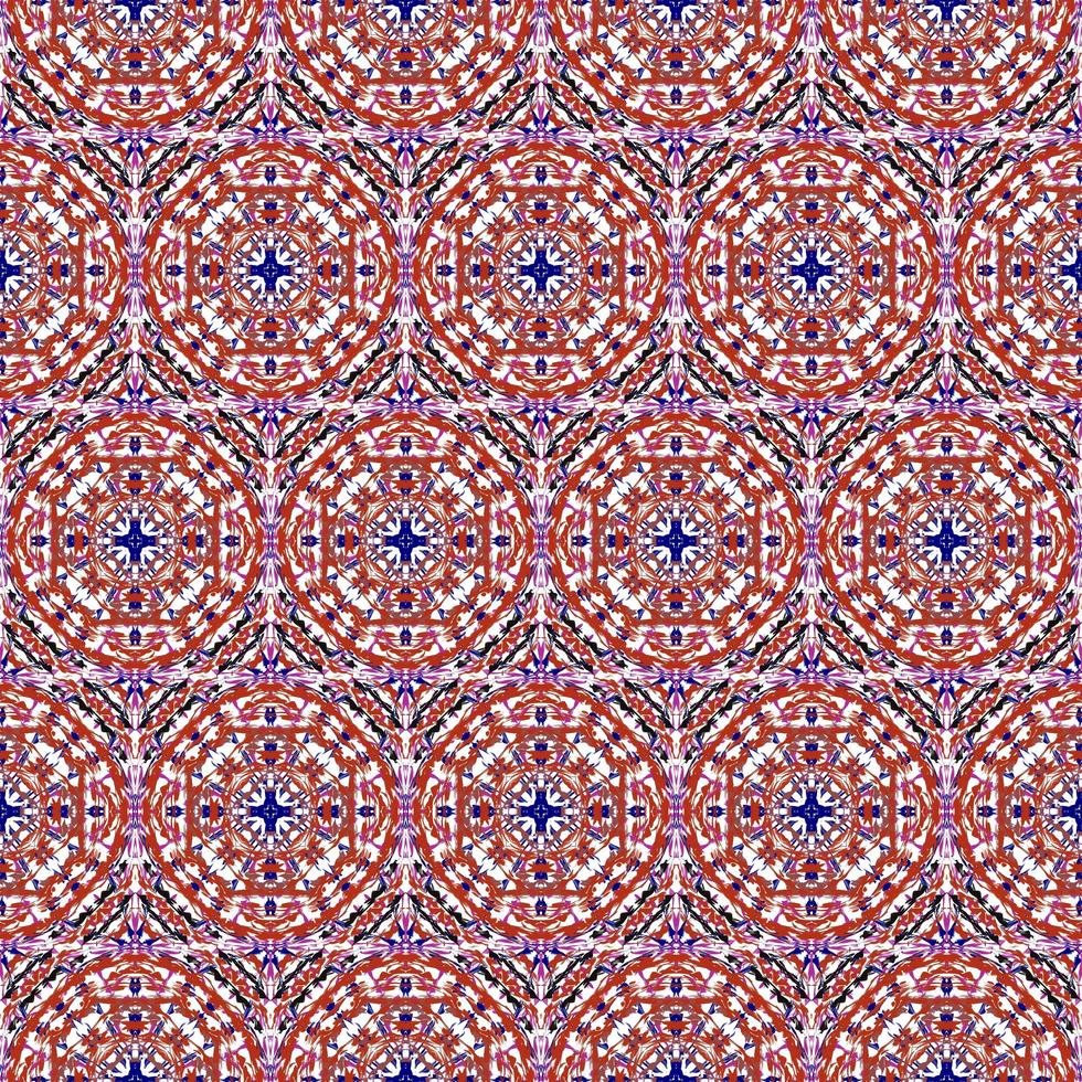 brown geometric ethnic pattern illustration design photo
