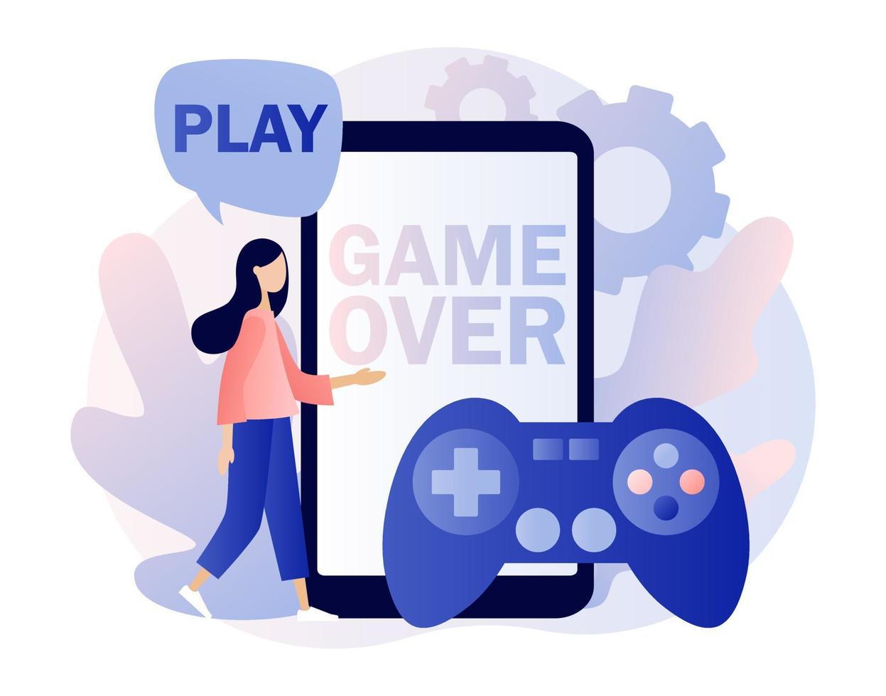 Illustrations Flat Design Concept Game Online Streaming Platform Can  Playing Multiple Device With Internet Browser. Playing Online Console  Controller. Vector Illustrate. Royalty Free SVG, Cliparts, Vectors, and  Stock Illustration. Image 119684453.