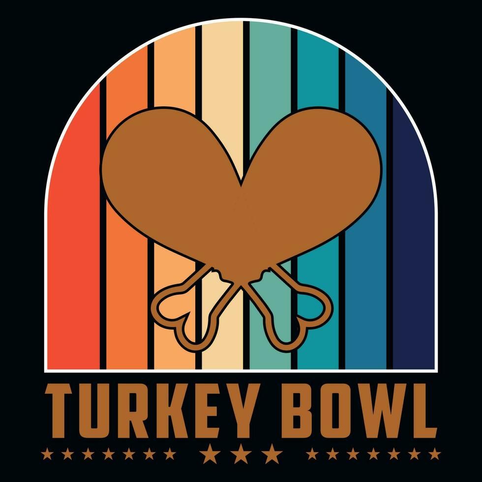 Thanksgiving turkey typography tshirt design vector