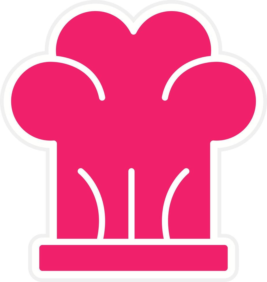 Chefs Hat Vector Icon Style