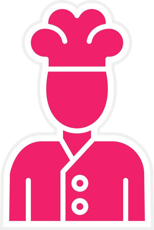 Chef Vector Icon Style