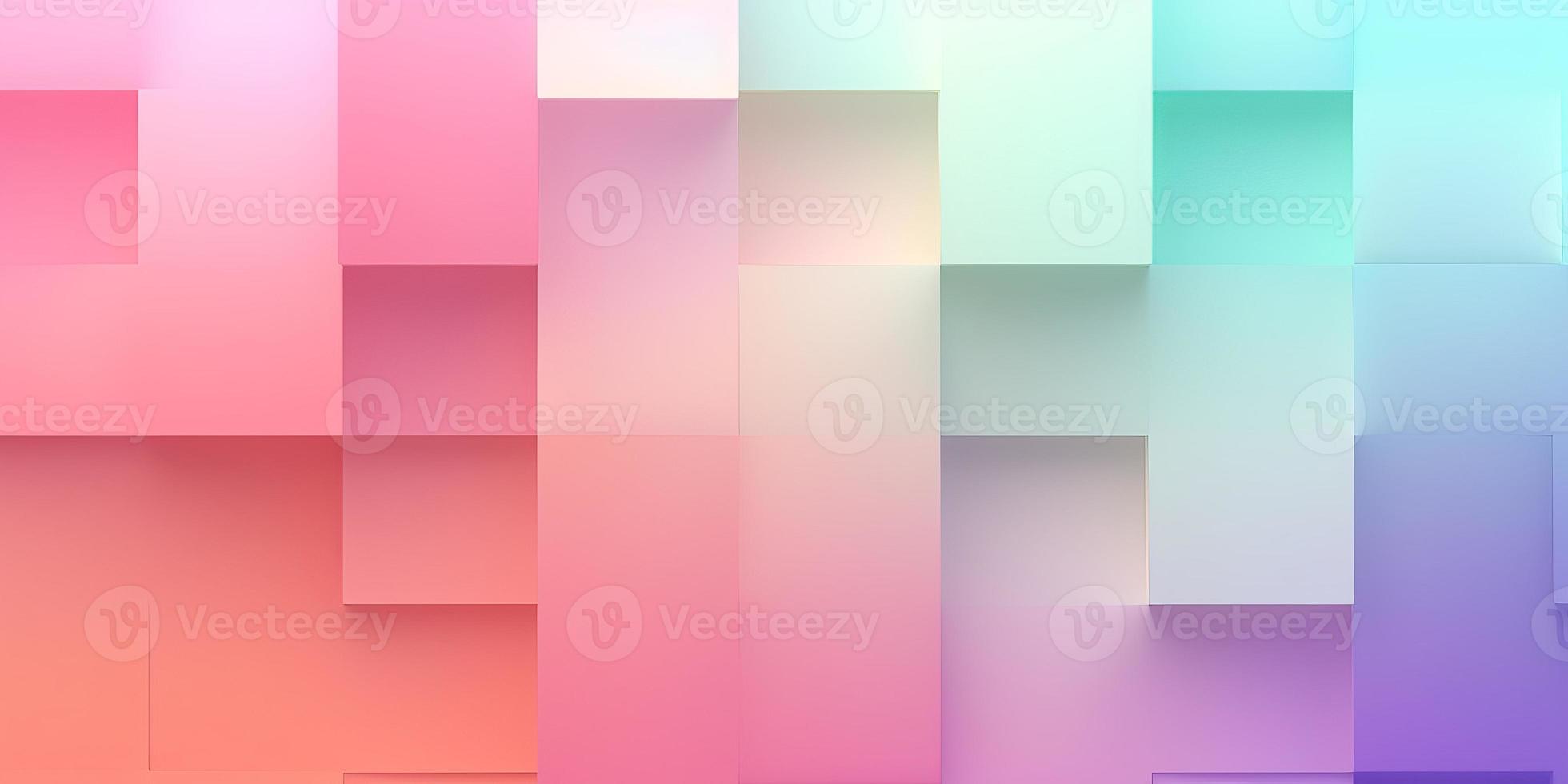 pastel brick wallpaper gradient colorful block background abstract
