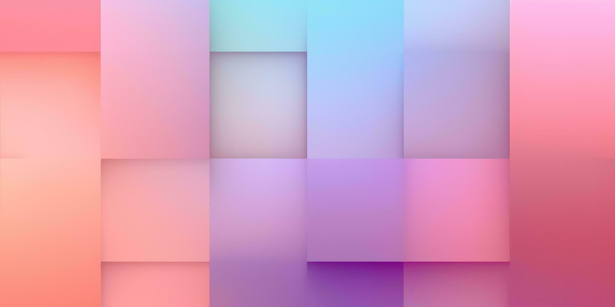 pastel brick wallpaper gradient colorful block background abstract photo