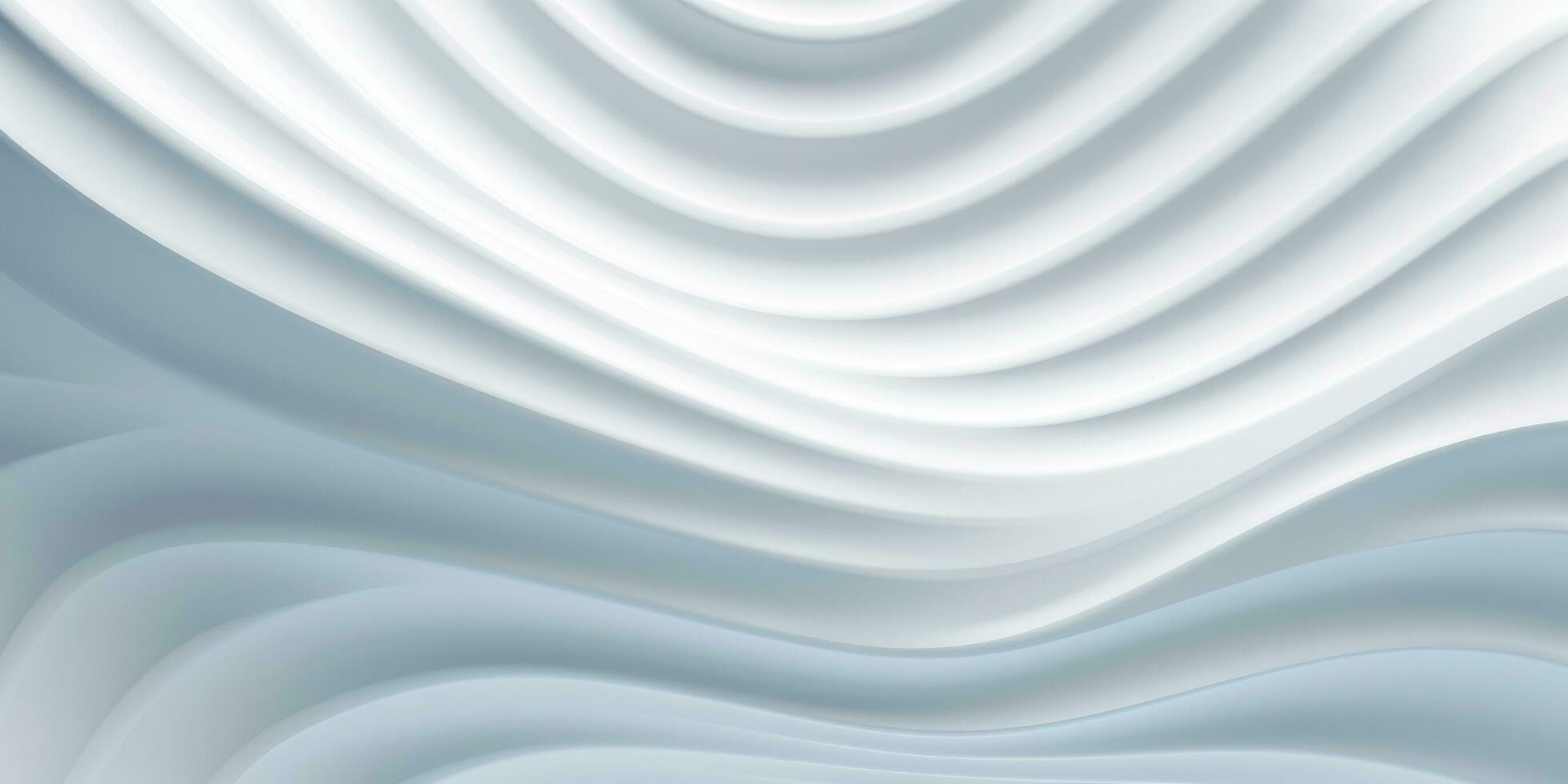 White Gradient Abstract Curve Pattern photo