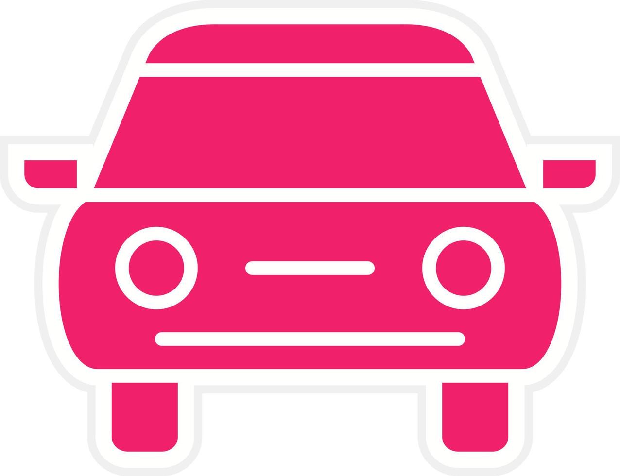 Car Vector Icon Style