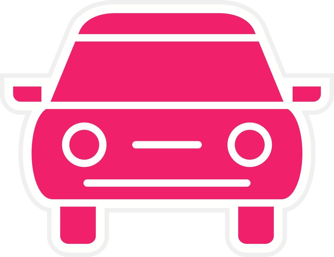 Car Vector Icon Style