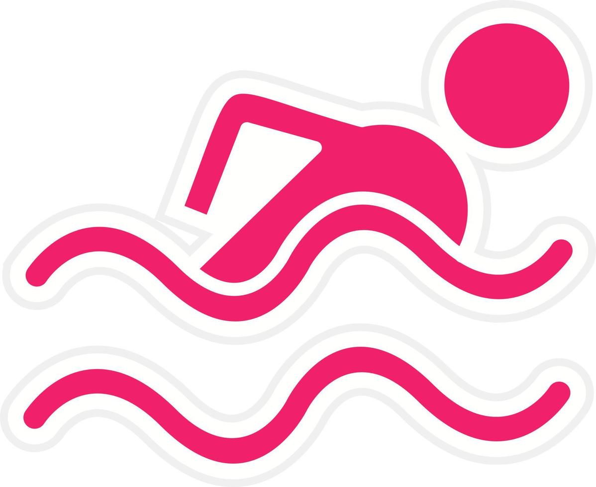 Swimming Pool Vector Icon Style