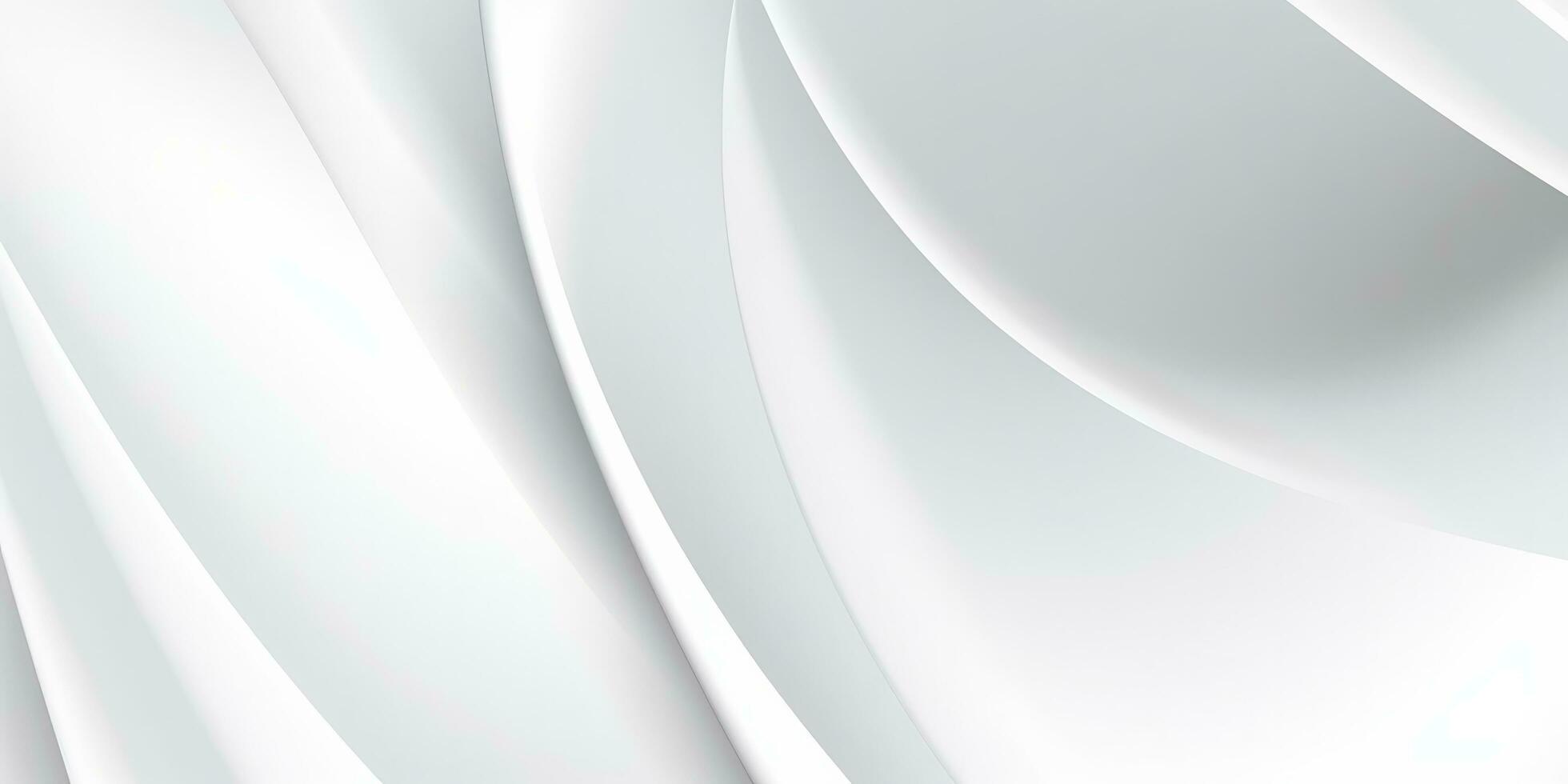 White Gradient Abstract Curve Pattern photo