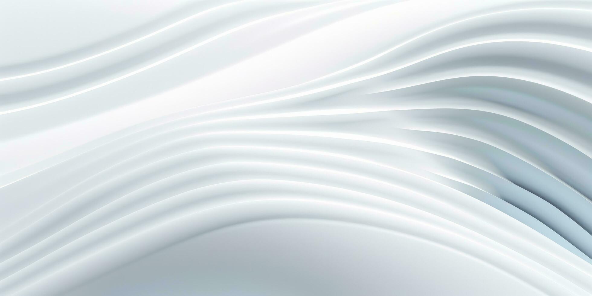 White Gradient Abstract Curve Pattern photo