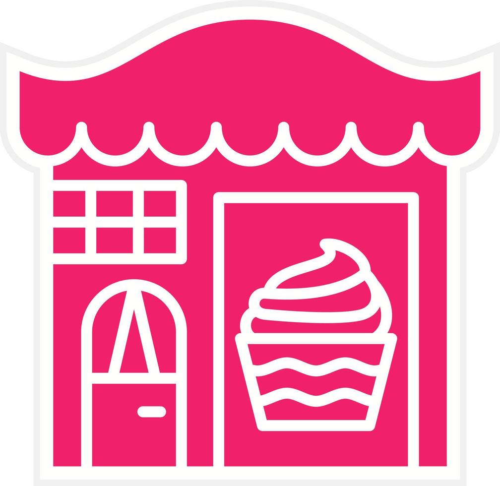 Bakery Shop Vector Icon Style