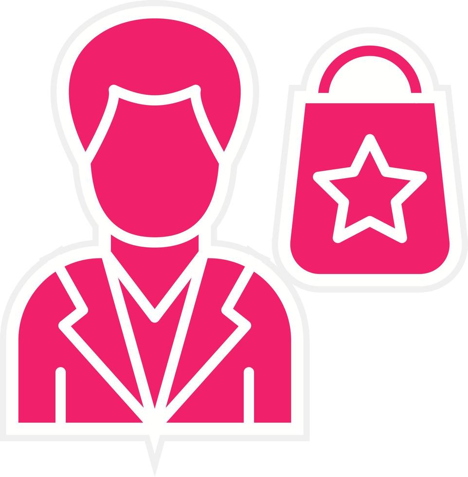 Customer Vector Icon Style