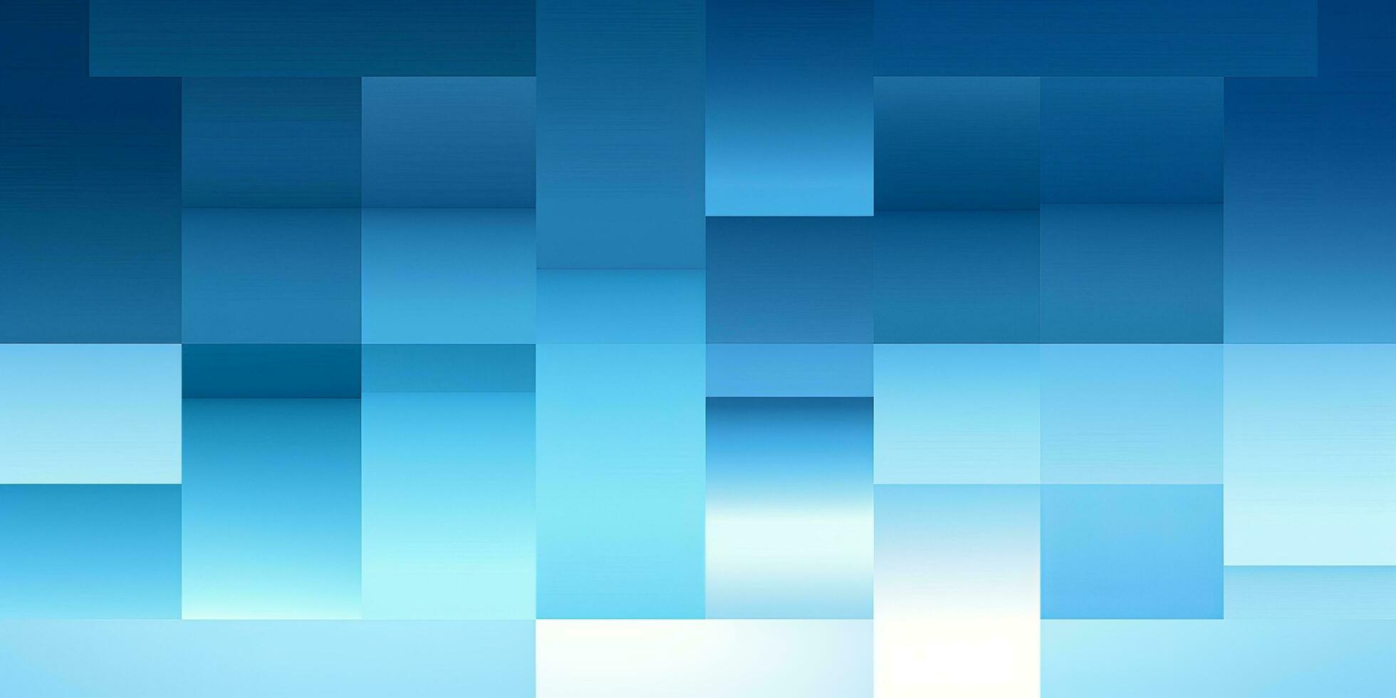 Deep blue brick wallpaper gradient sky ocean colorful block background abstract photo