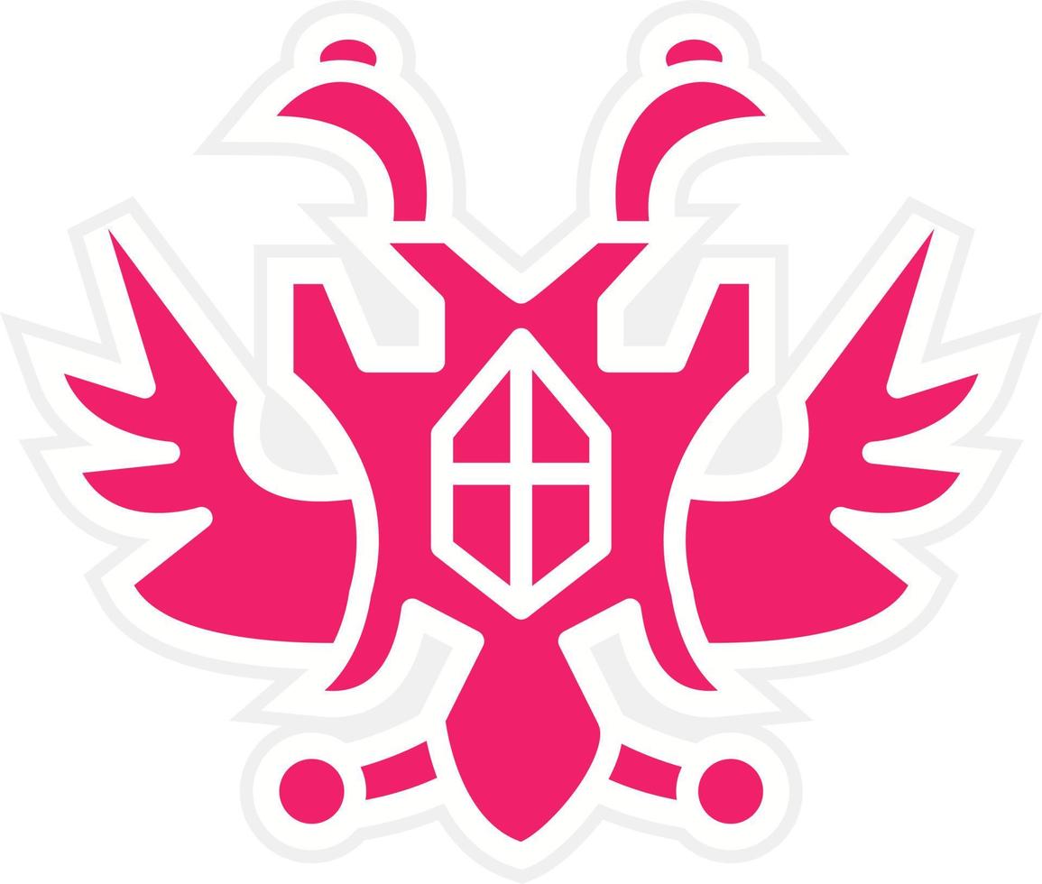 Coat Of Arms Vector Icon Style