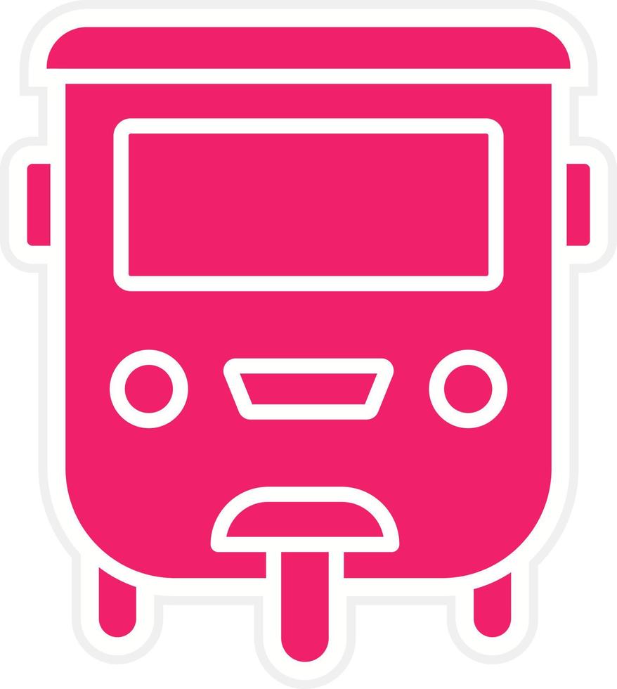 Tuk Tuk Vector Icon Style
