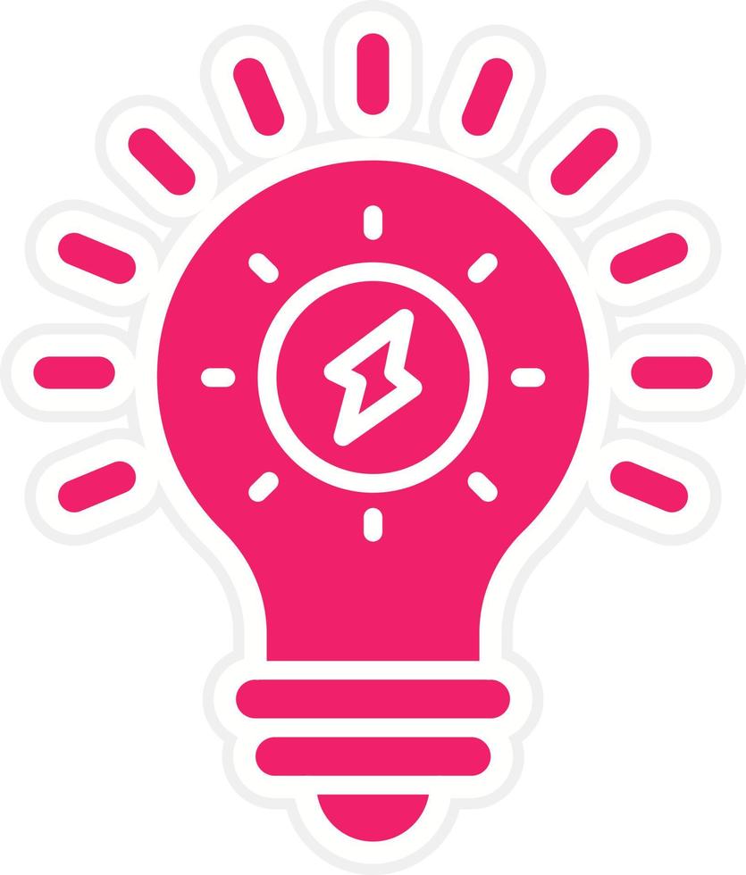 Light Source Vector Icon Style