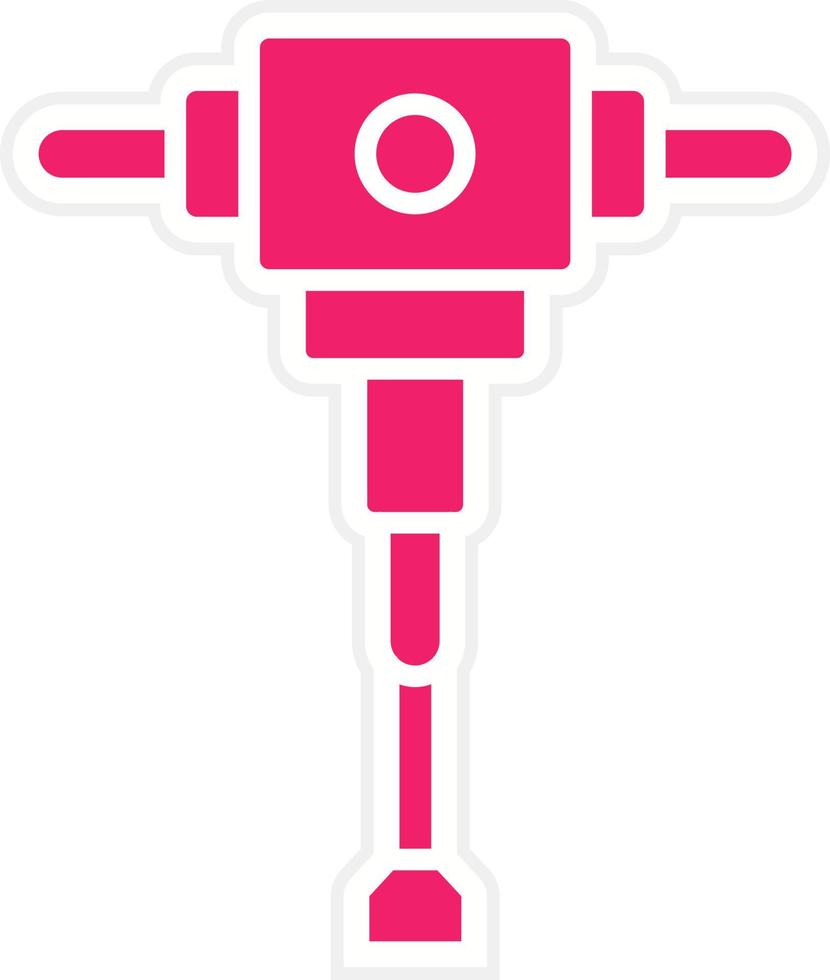Drill Vector Icon Style