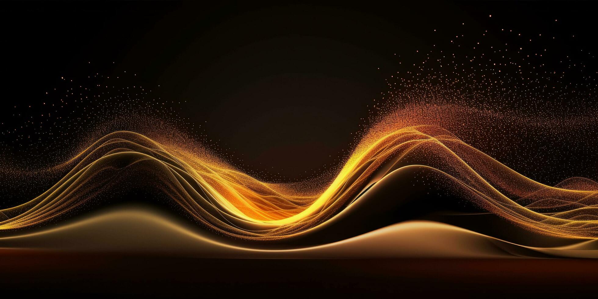 Wave Color Abstract Background photo